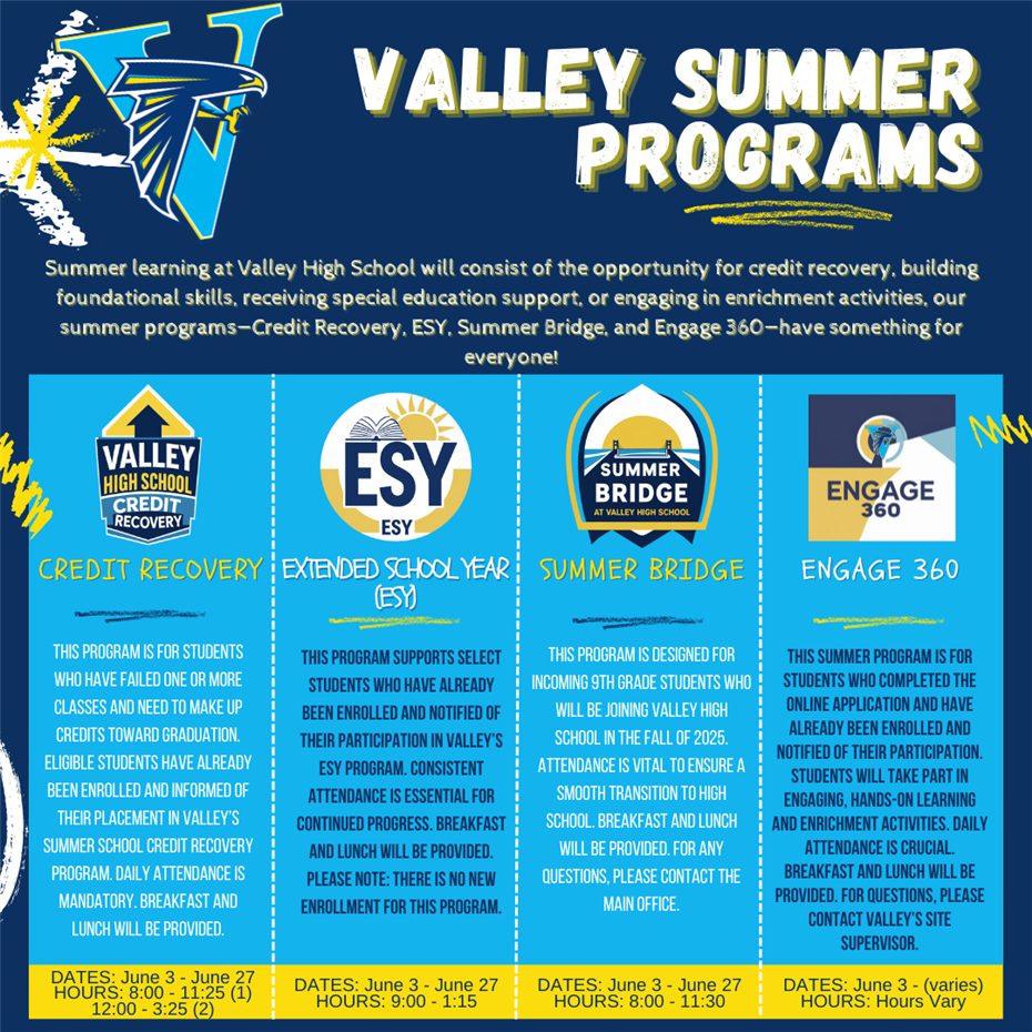  Valley Summer Program